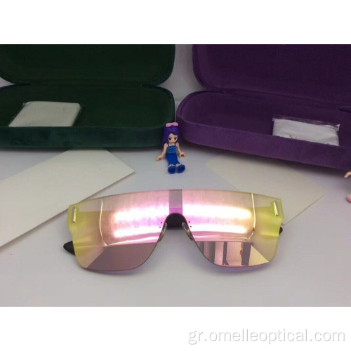 Goggle Rimless γυαλιά ηλίου Αξεσουάρ μόδας χονδρικής